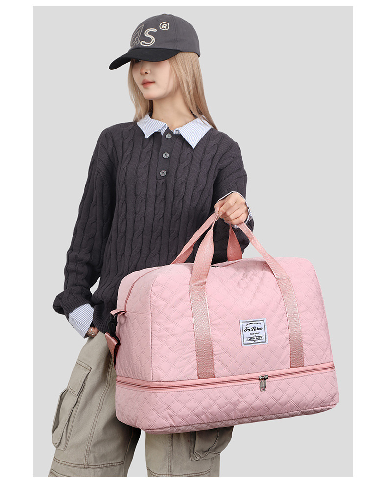 Travel bag large capacity lightweight portable handbag