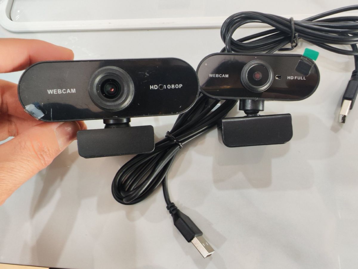 1080P USB web kamerası mikrofon dahil C1 masaüstü