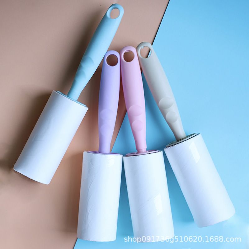 Portable tear-off lint roller
