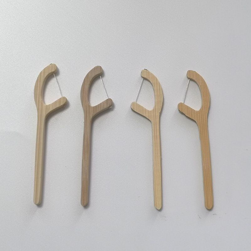 Hotel bamboo toilet kit, toothbrush comb dental floss