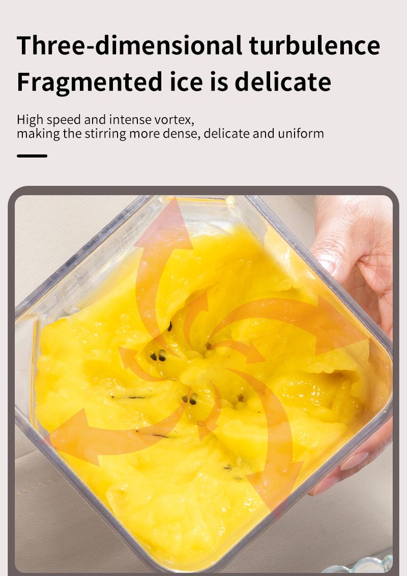Gewerbliche Eiszerkleinerermaschine, multifunktional, große Kapazität