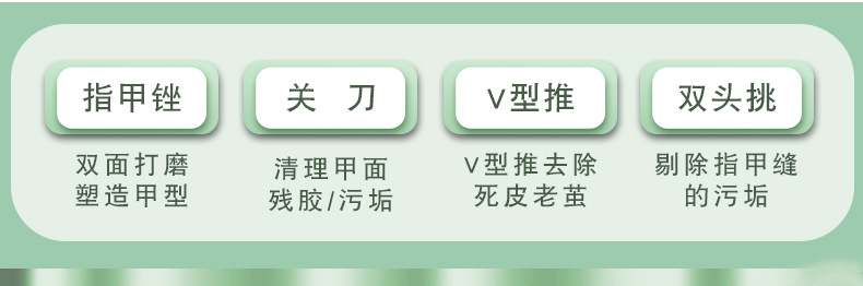 指甲刀套装折包16件套指甲钳修甲全套修美甲工具不锈钢硬甲收纳