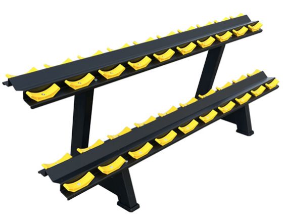 Dumbbell seti depolama rafı kombineli