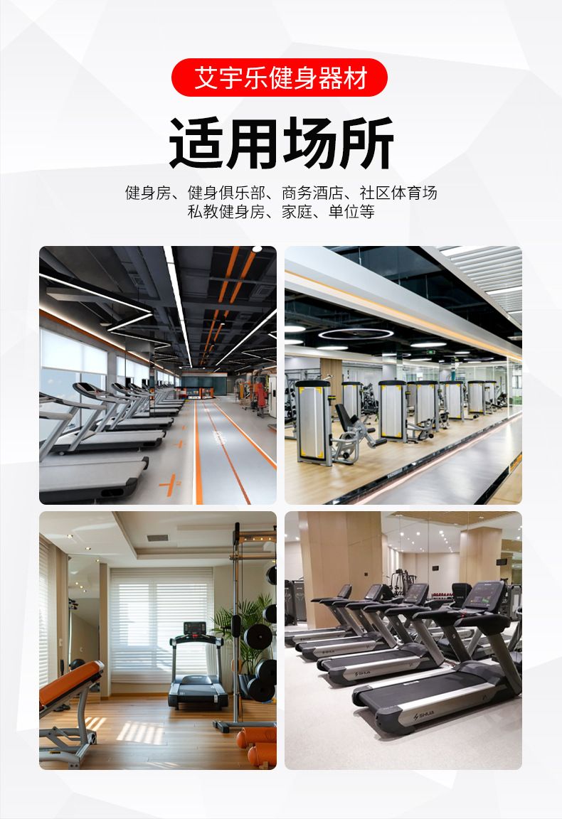 Electroplated steel dumbbell, commercial and home gym