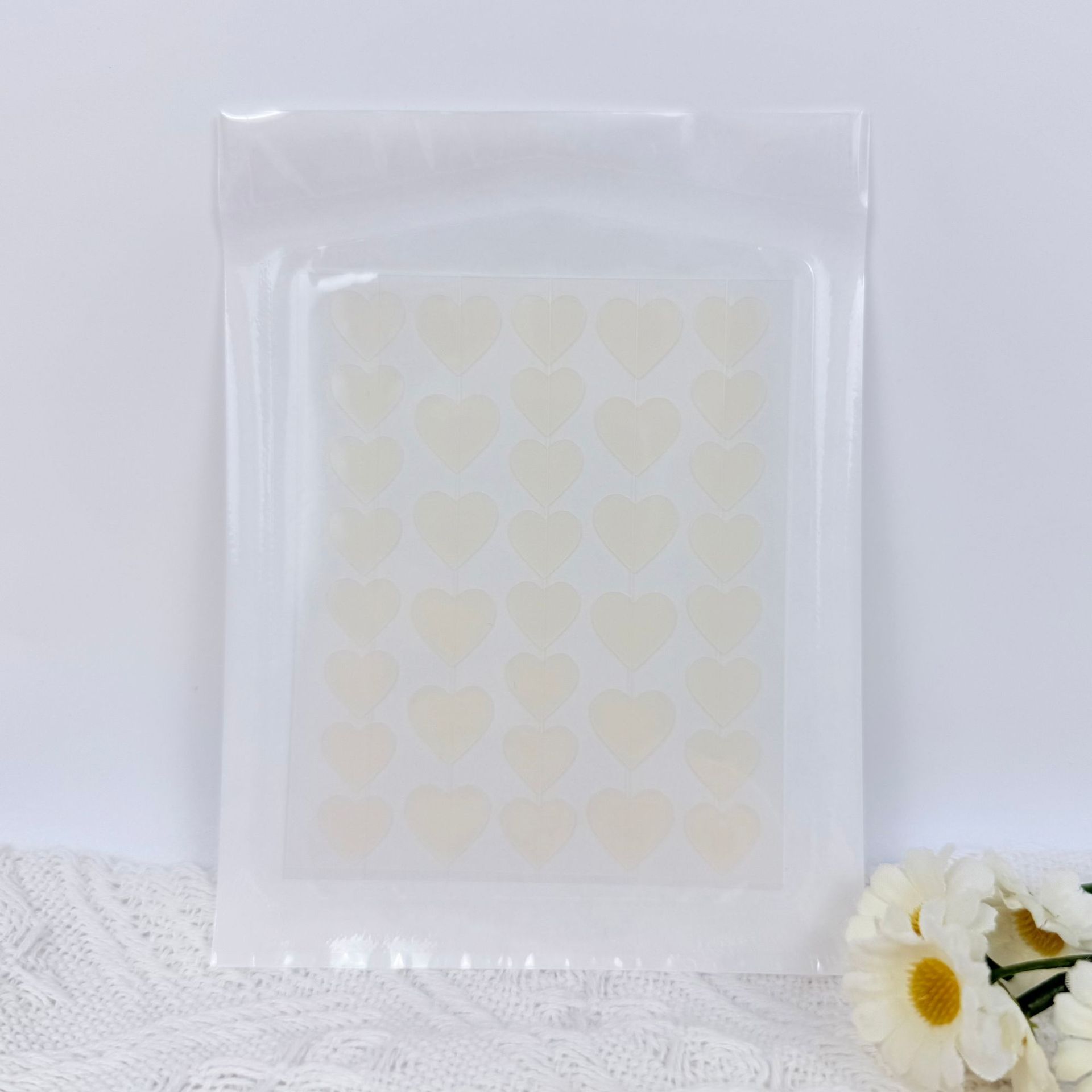 Pimplepatch Heart-Shaped Acne Patches Hydrocolloid Effective