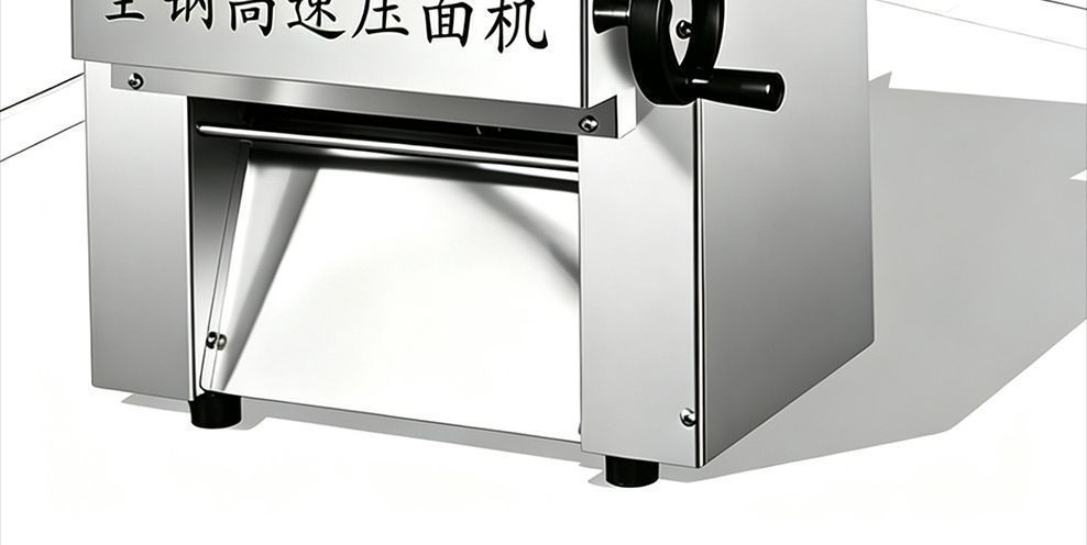 Model 300 commercial noodle press machine, automatic, stainless steel
