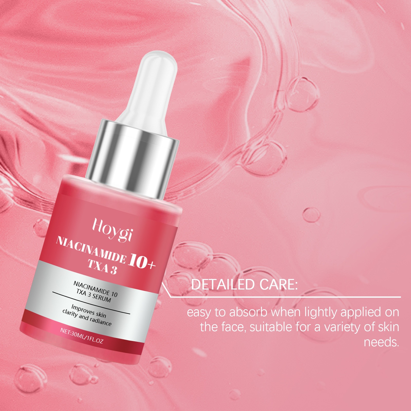 HOYGI Hyaluronsäure-Serum, feuchtigkeitsspendend für das Gesicht