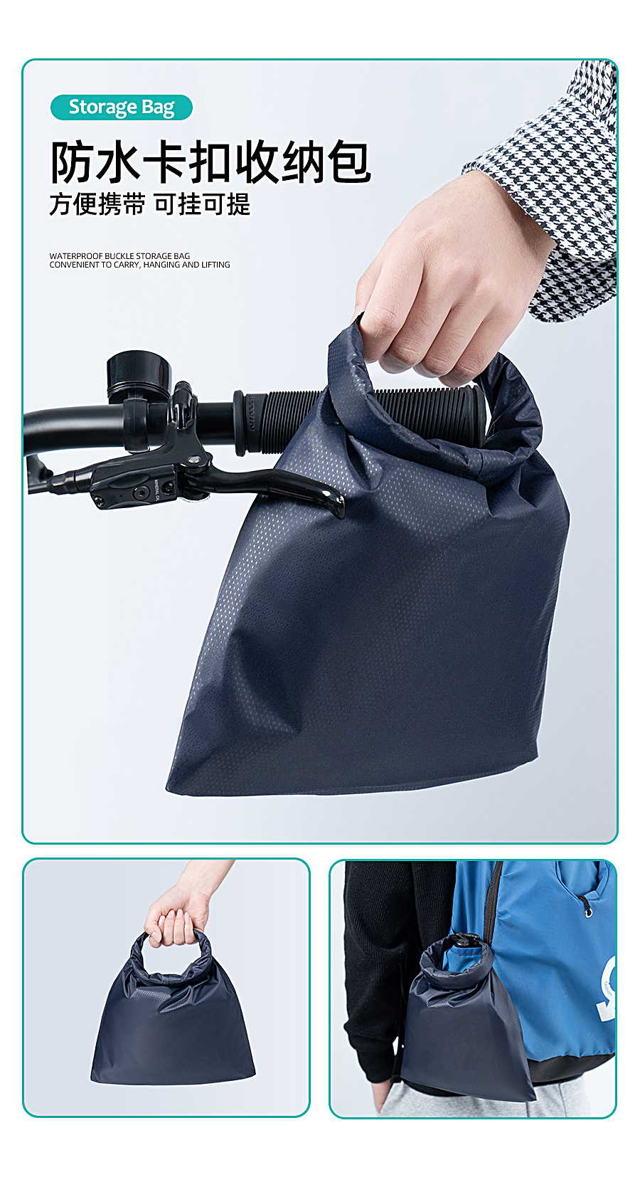 Fahrrad-Regenponcho, Ganzkörper, verdicktes PVC