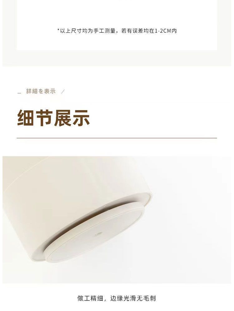 360-degree rotating makeup brush storage box