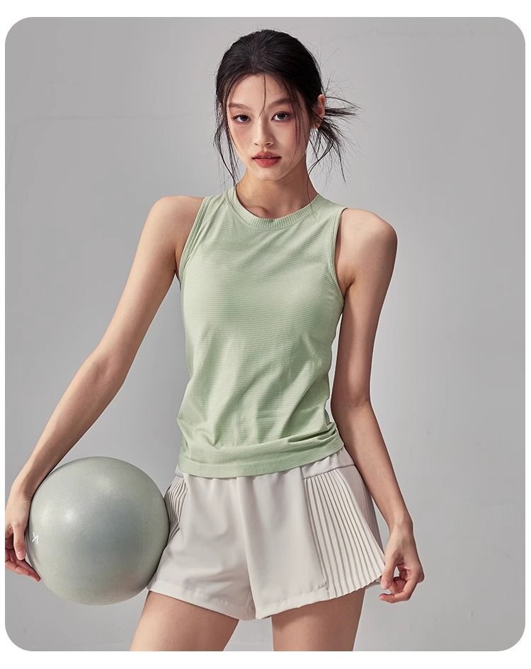 Women's Summer Fitness Set Quick-Dry Breathable Sports Vest