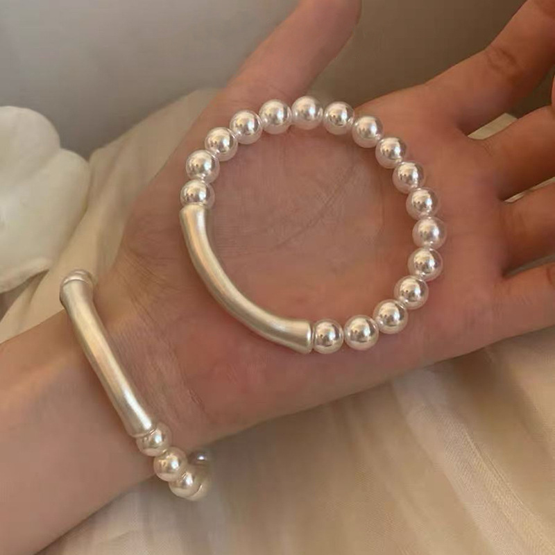 S925 sterling silver moonstone seven star bracelet elegant