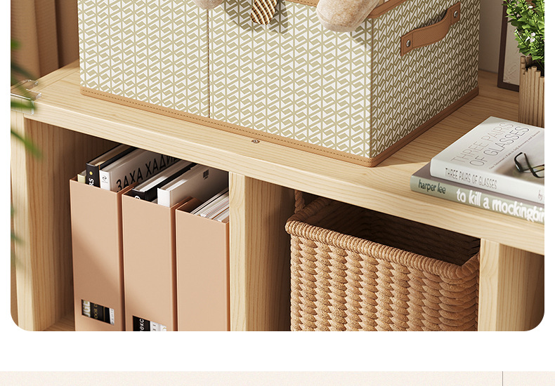 Fabric S-pattern storage box, thickened, foldable, versatile