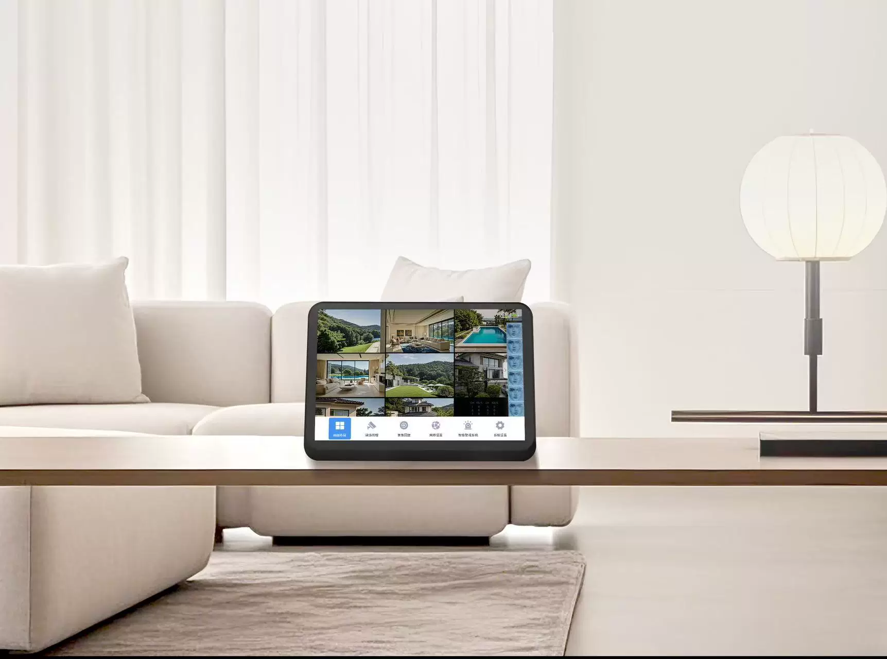 Xiongmai NVR WiFi-Host, 10,1 Zoll Display, 8-Kanal
