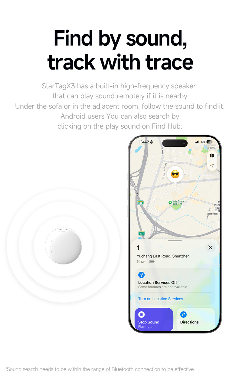 Dual-System-Positionierer für iOS und Google