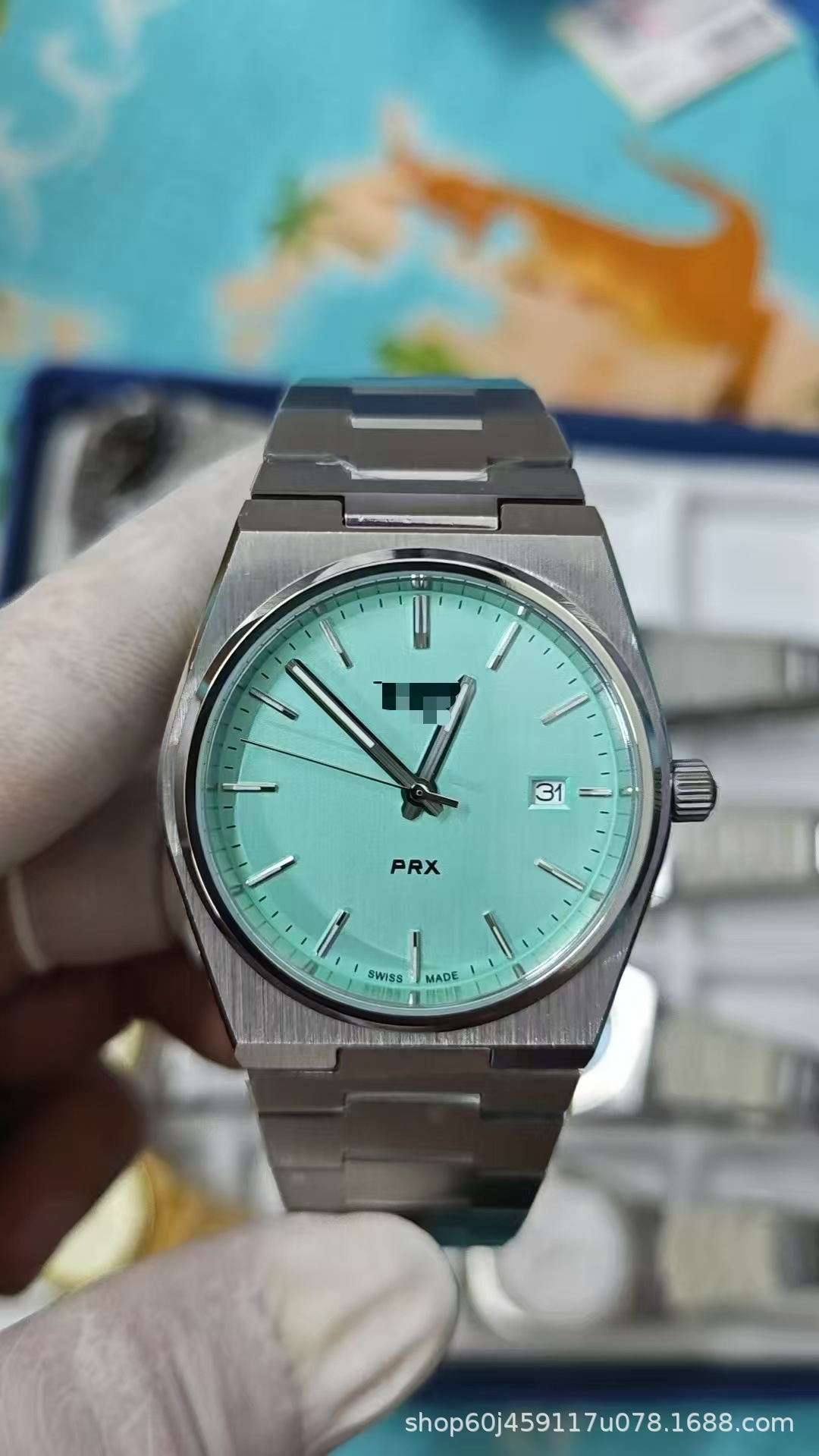 PRX Superplayer Edelstahl Mechanische Quarzuhr
