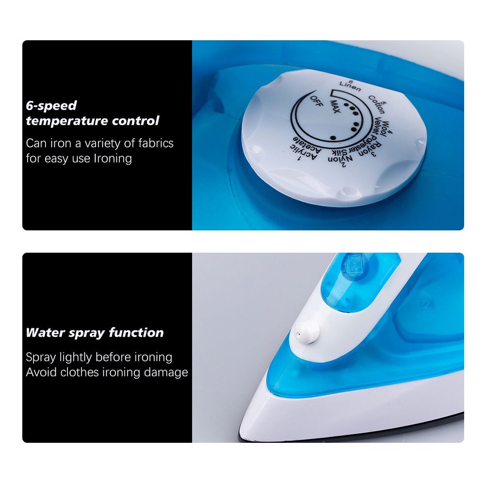 RAF handheld steam electric iron, portable