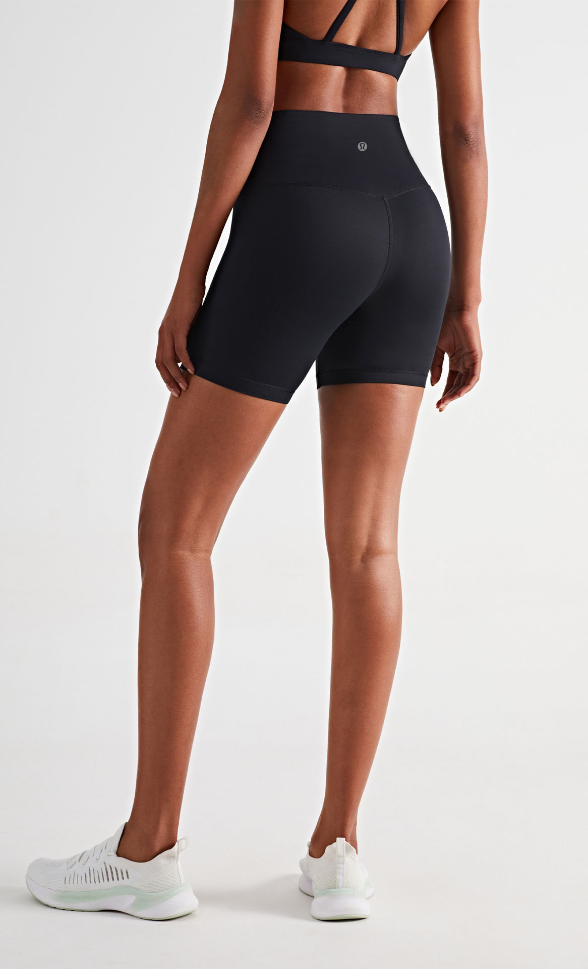 Lulu Yoga Shorts High-Waist Butt-Lift Bare Feel