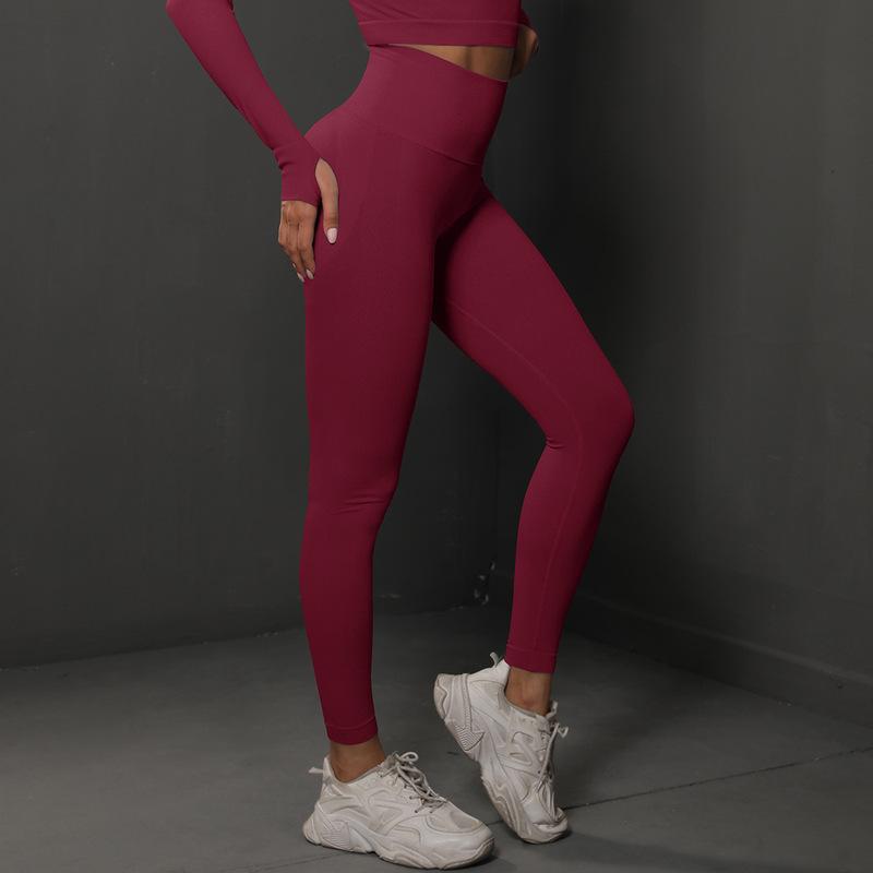 Gülümsüyen yüz yoga pantolonu, peach lift, yüksek bel
