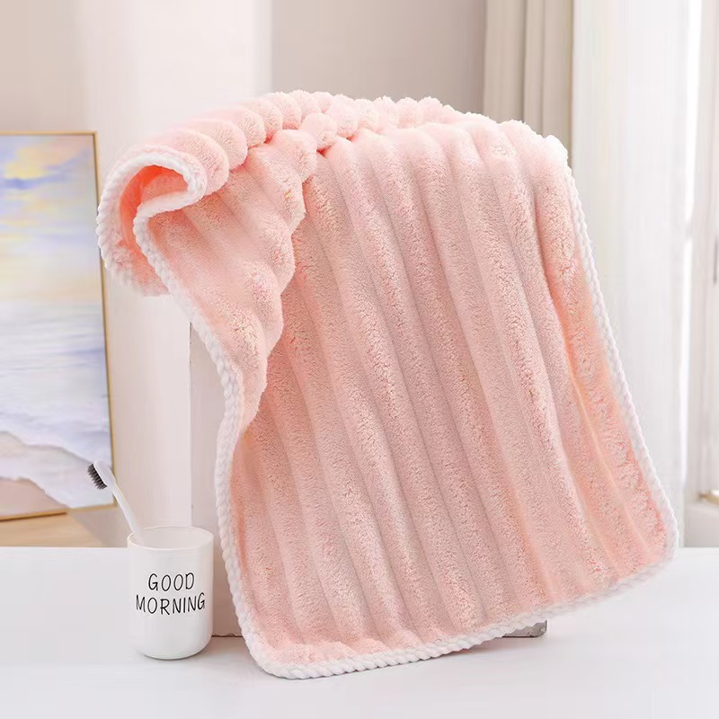 Korallenvlies-Badetuchset, 2-3 teilig, schnelltrocknend