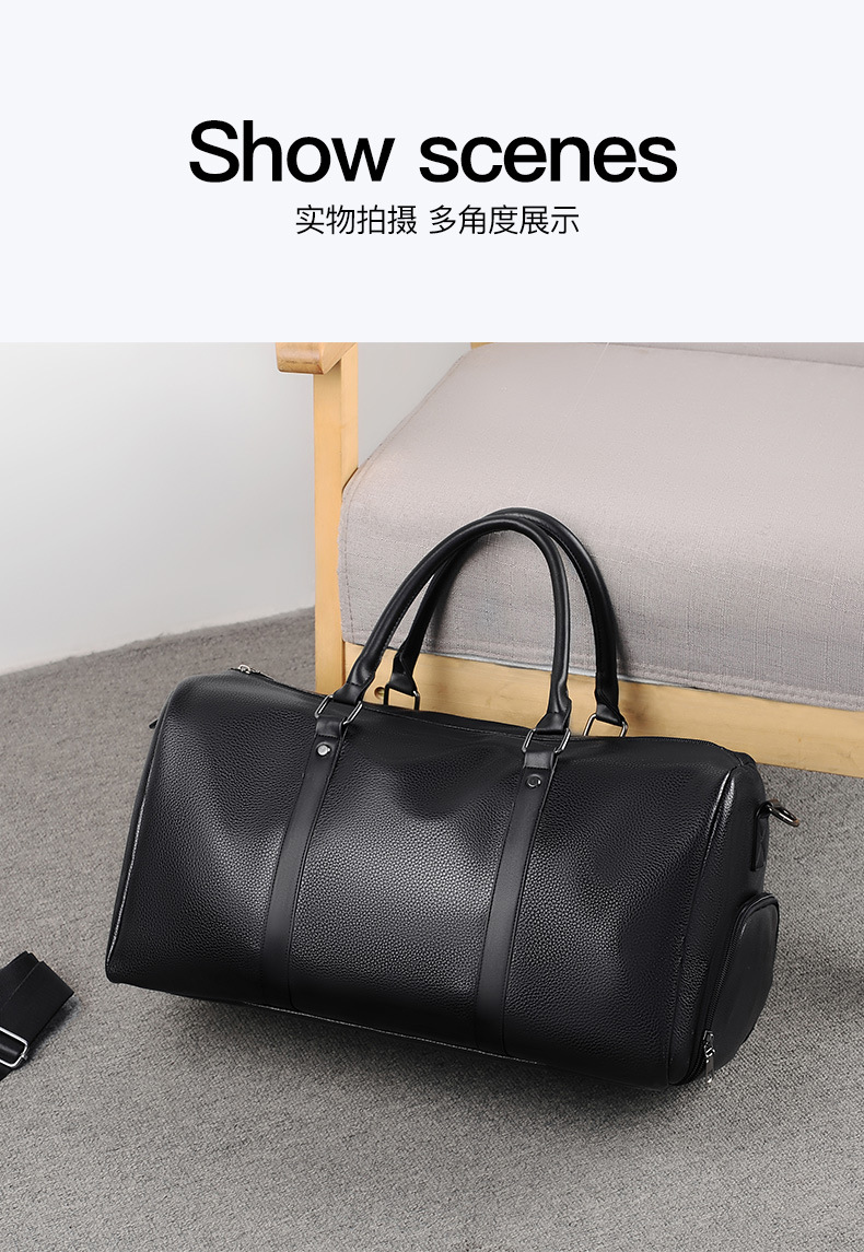 PU-Reisetasche Trocken-Nassfach Schuhfach