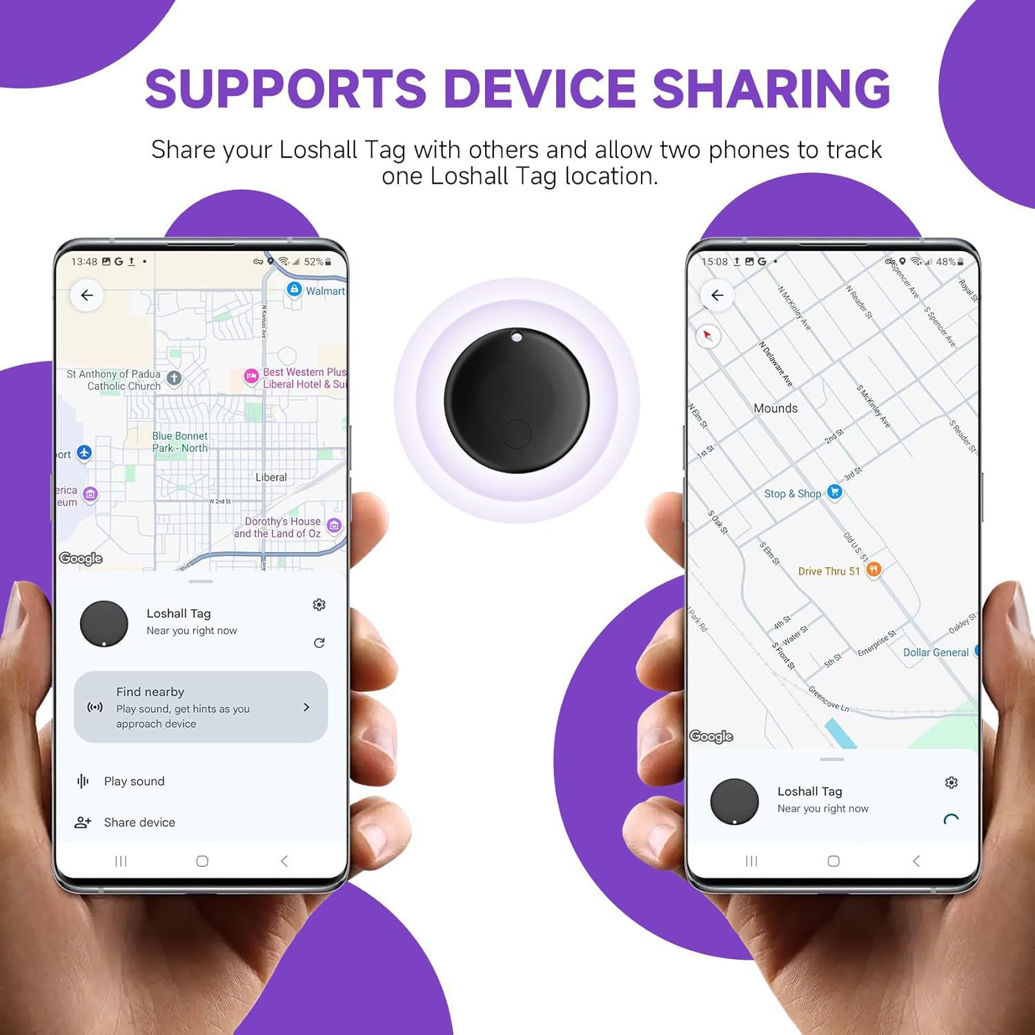 Çift sistem GPS izleme cihazı iOS Android uyumlu