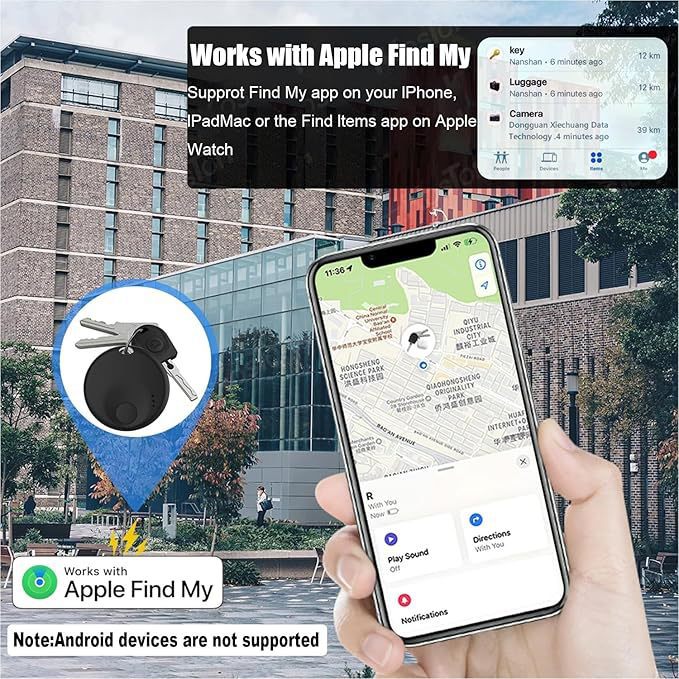 Küresel GPS takip cihazı, çanta, anahtar ve eşyalar için
