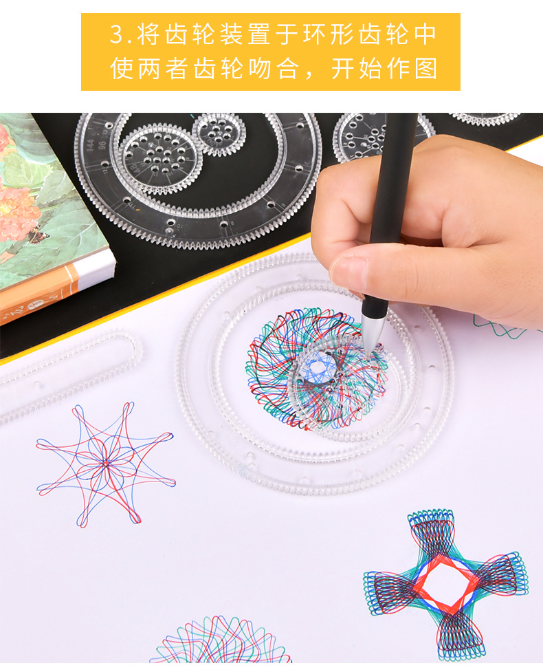 Geometri cetvel seti, eğitici, öğrenci malzemeleri