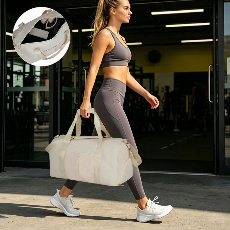 Seyahat çantası, büyük kapasiteli, hafif, uniseks, spor fitness