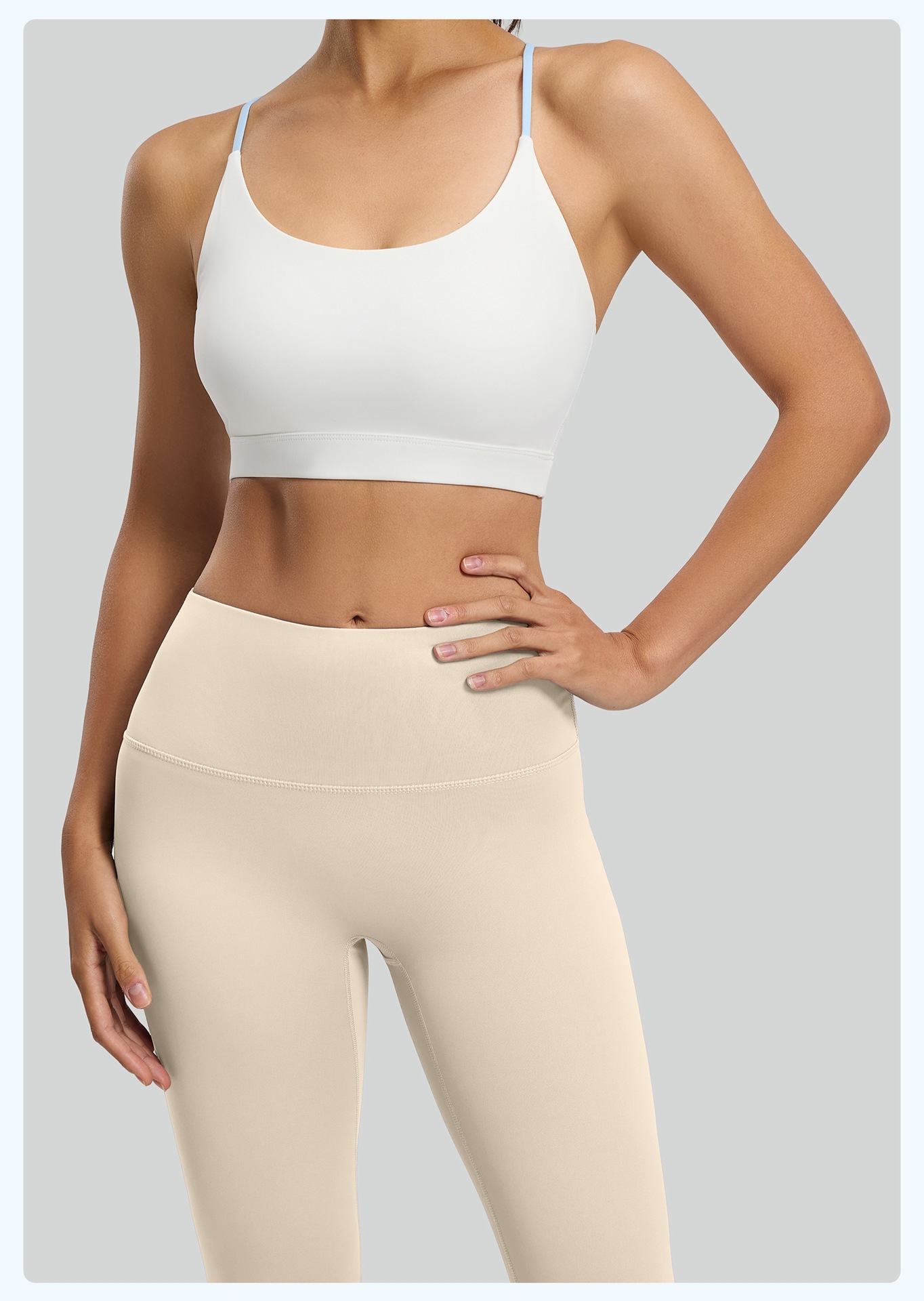 Damen-Yoga-Set, atmungsaktiv, hohe Stabilität
