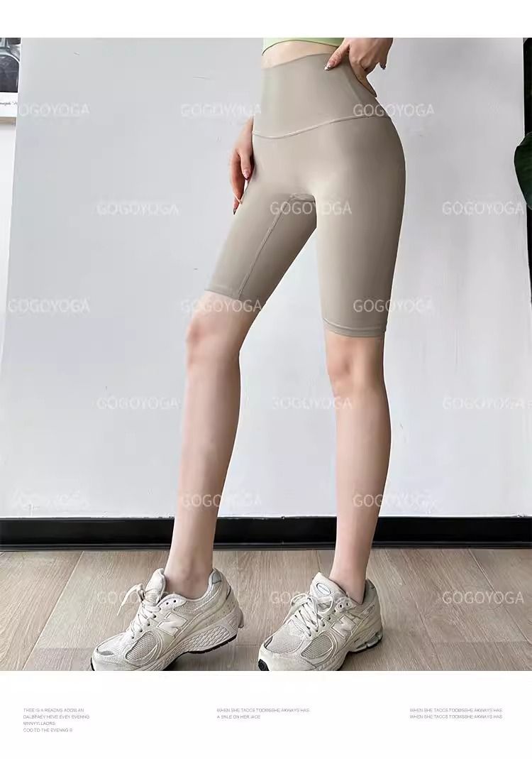 Kadın yoga pantolonu, yüksek belli, kalça kaldırmalı