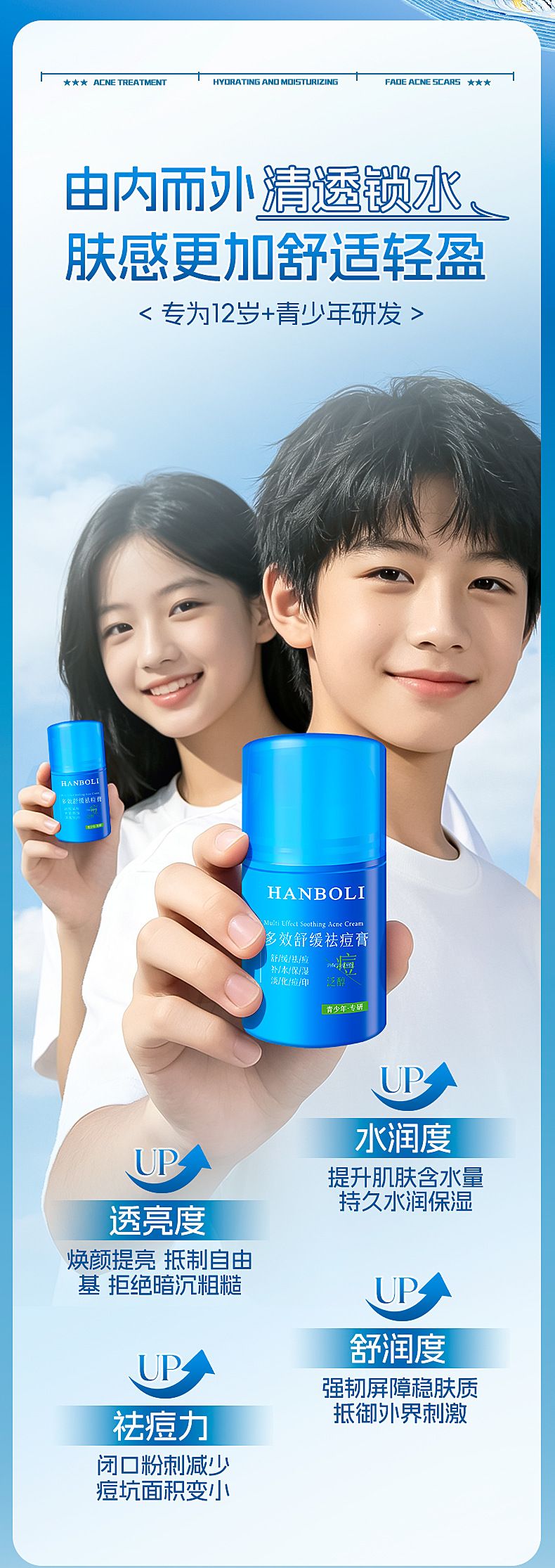Acne Cream, Fade Acne Marks, Moisturizing