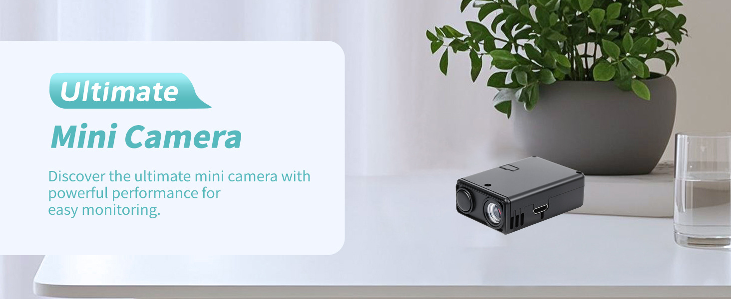 Wireless smart security camera with WiFi, HD recording, mobile remote control