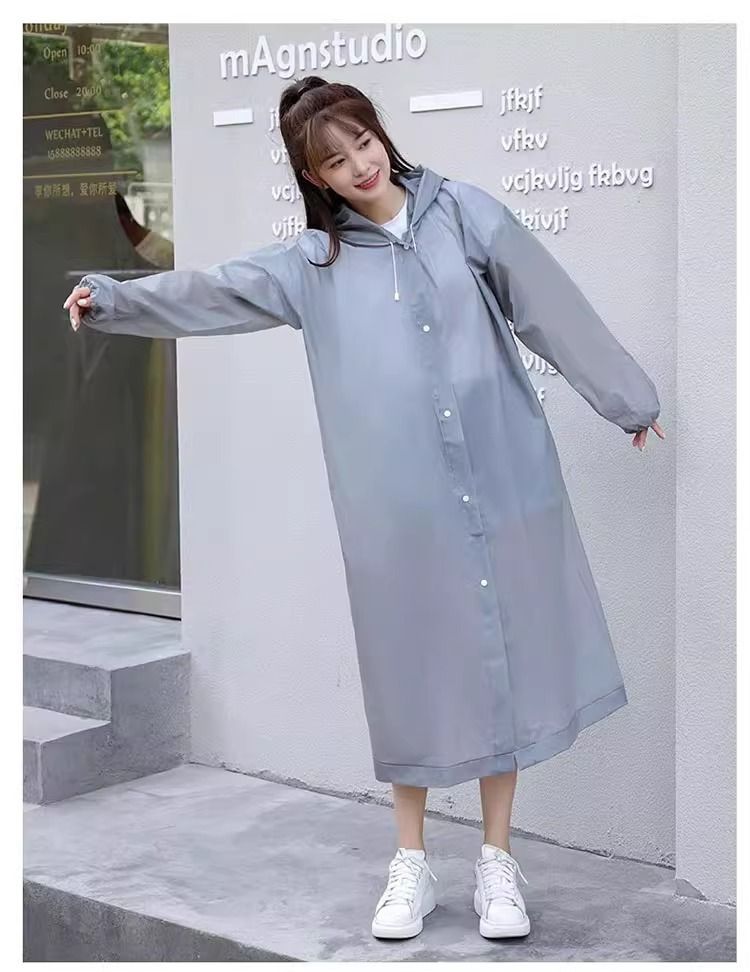加厚长款雨衣男女全身质量好的一次性成人雨衣eva防暴雨户外雨披