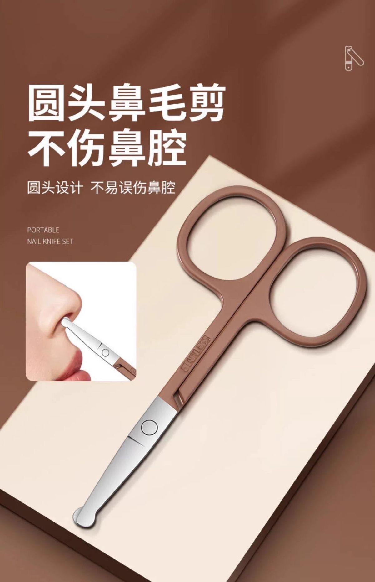 German Nail Clippers Set Large Size Angled Cut