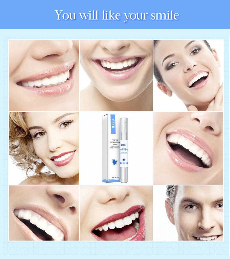 Teeth cleaning pen, rotating head, stain removal