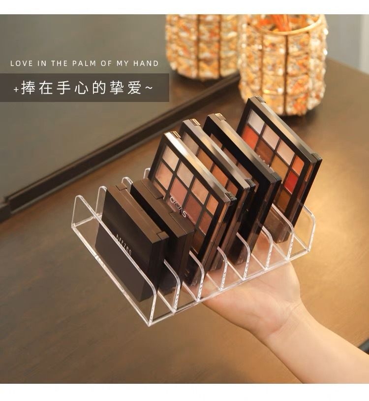 Eyeshadow storage box acrylic transparent