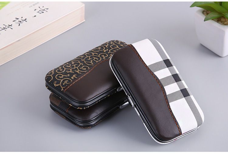 7-piece nail care set with clippers, file, and foot care knife