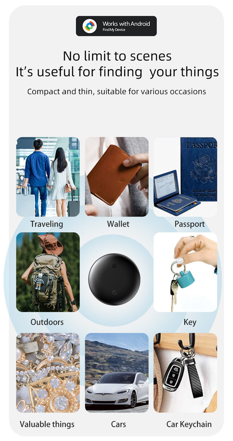 Bluetooth-Tracker, Android-kompatibel, drahtlos