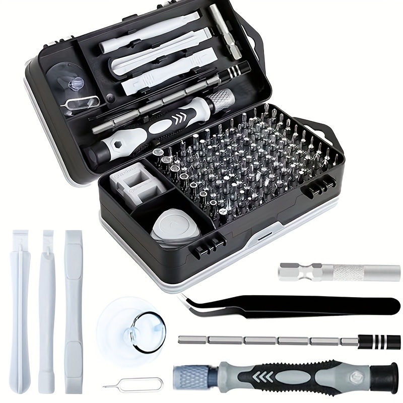 Screwdriver set, 115-piece, watch computer phone repair