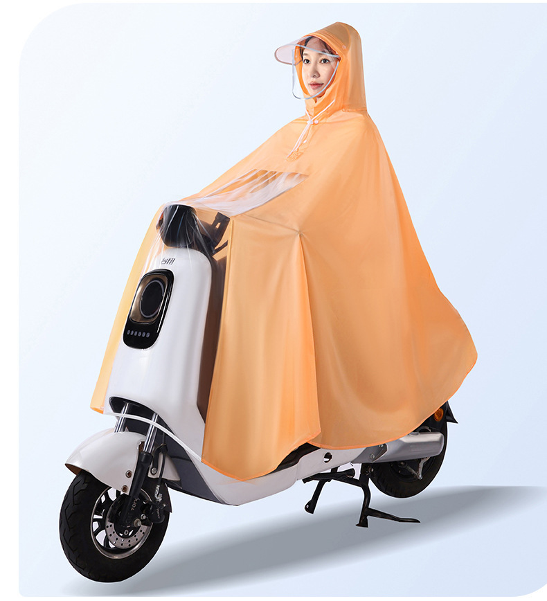 Regenjacke für E-Fahrzeuge, verdickt, verlängert, ganzkörper