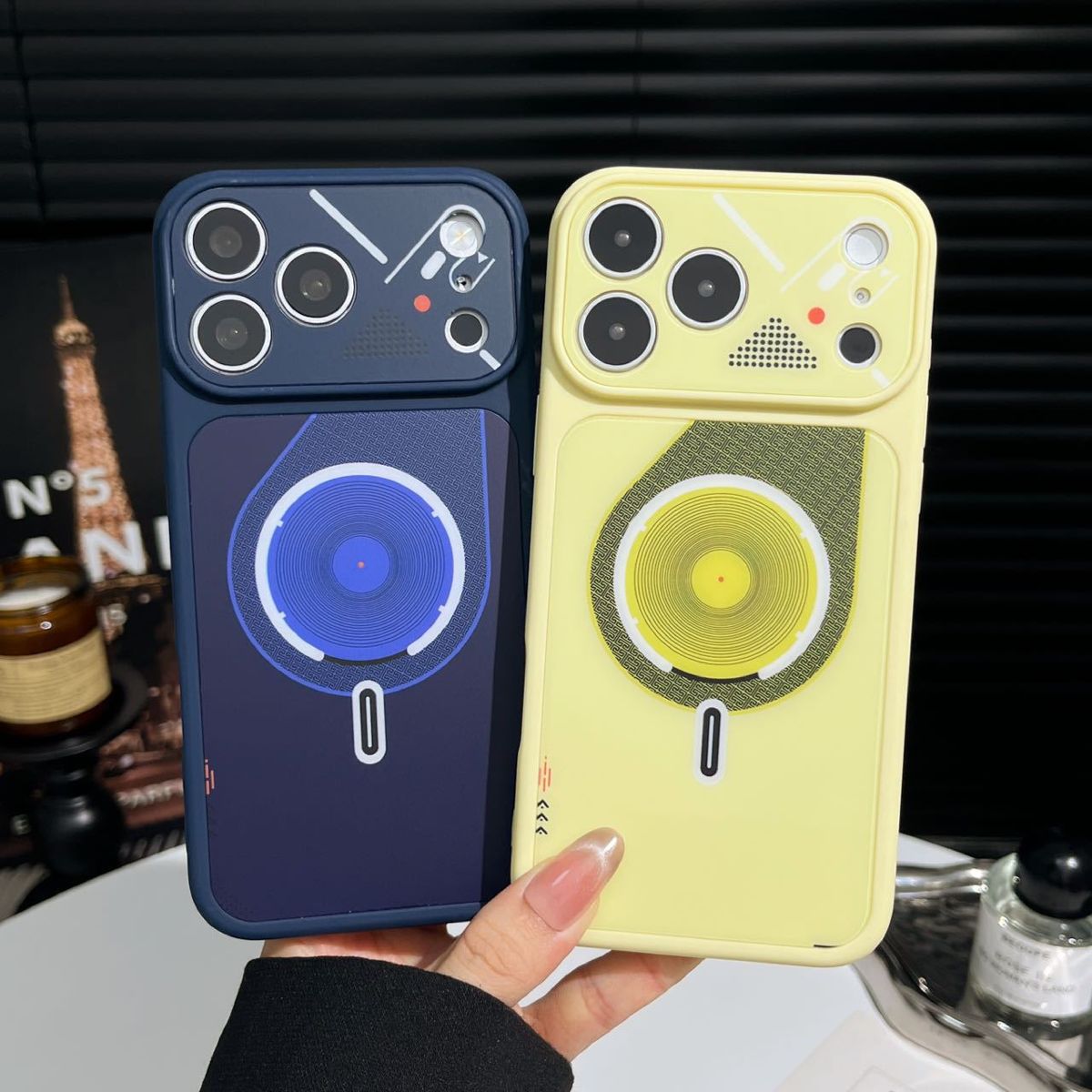 iPhone 17 Pro Max mat şeffaf manyetik kılıf, iPhone 16 ile uyumlu