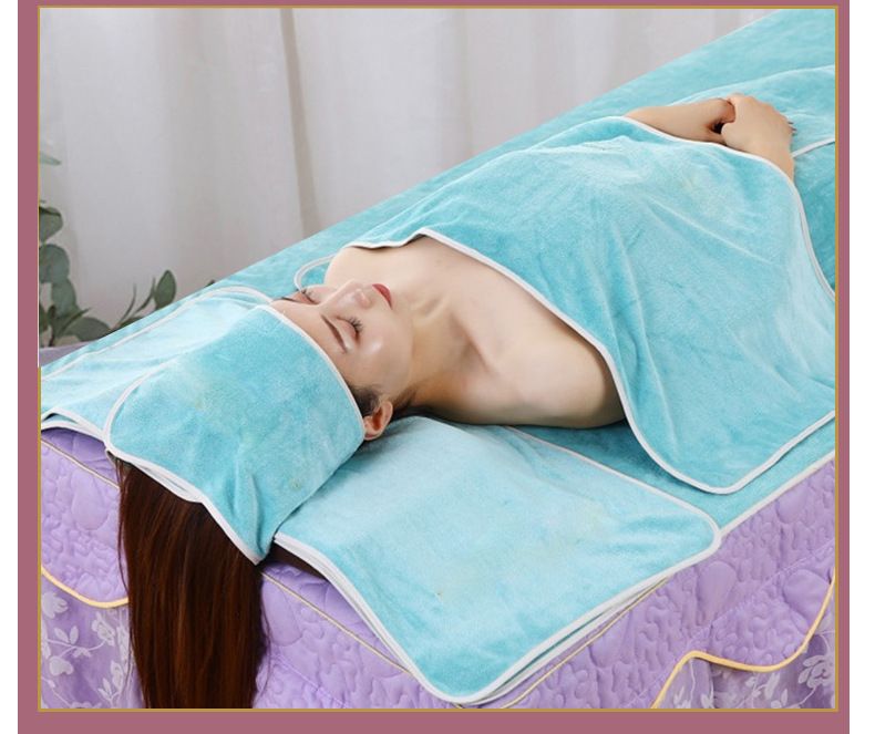 Güzellik salonu havlu seti, tüy bırakmayan, 3 parçalı