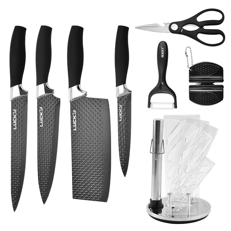Messerset, 6-teilig, Edelstahl Kochmesser