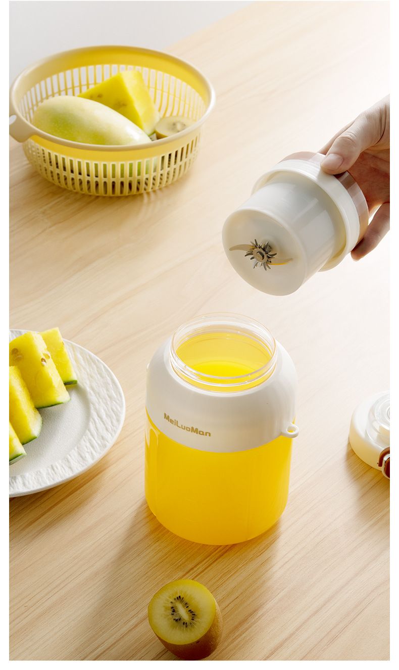 Meiloman taşınabilir meyve sıkacağı, büyük kapasiteli blender