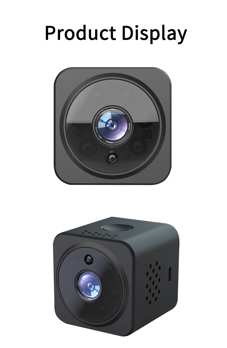 AS02 WiFi camera 1080P infrared night vision audio