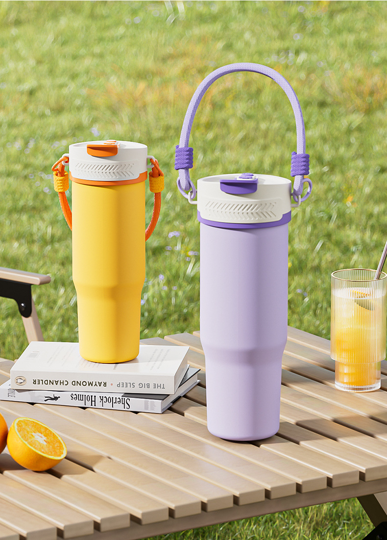 Edelstahl-Saftpresse USB, tragbar, Thermobecher