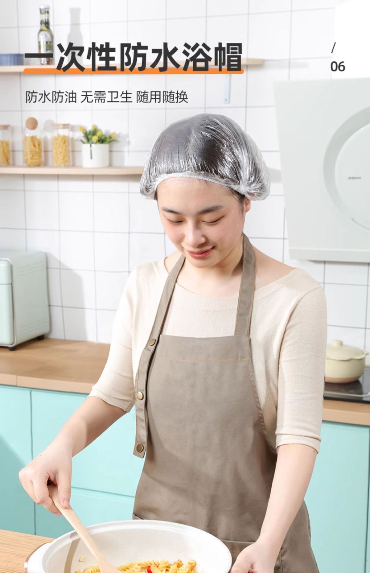 Tek kullanımlık plastik sarma kapağı, gıda sınıfı elastik plastik sarma kapağı, ev tipi özel kase kapağı, duş başlığı tipi plastik sarma kapağı