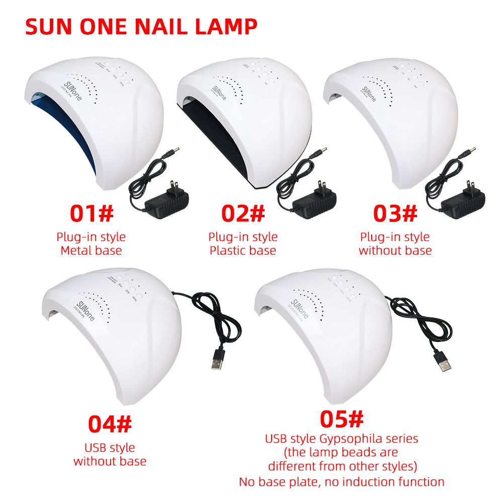 SUNone ışık terapisi tırnak lambası UV jel kurutma