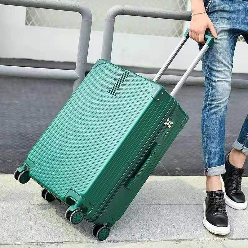 2025 Kore tarzı moda retro kadın valizi, yeni öğrenci dayanıklı şifreli kutu valiz, erkekler için büyük kapasiteli çizilmez