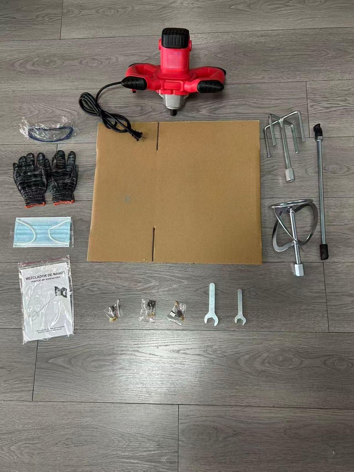 Elektrikli el karıştırıcı, yüksek güçlü, çimento ve boya
